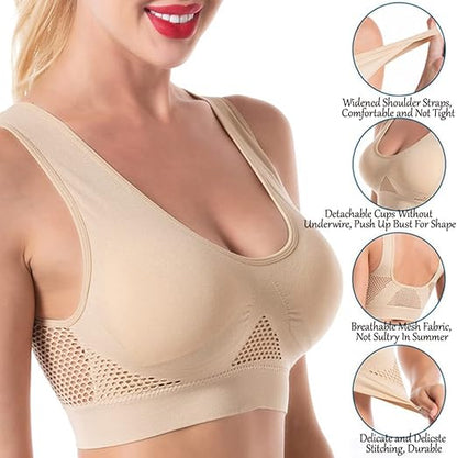 BUY 1 Get 2 FREE Breathable Cool Liftup Air Bra